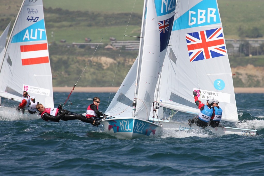 New Zealand - Day 9 2012 Olympic Regatta, Weymouth © Richard Gladwell www.photosport.co.nz